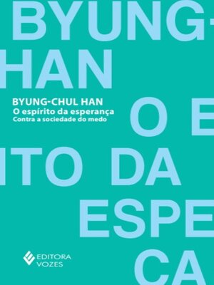 cover image of O espírito da esperança